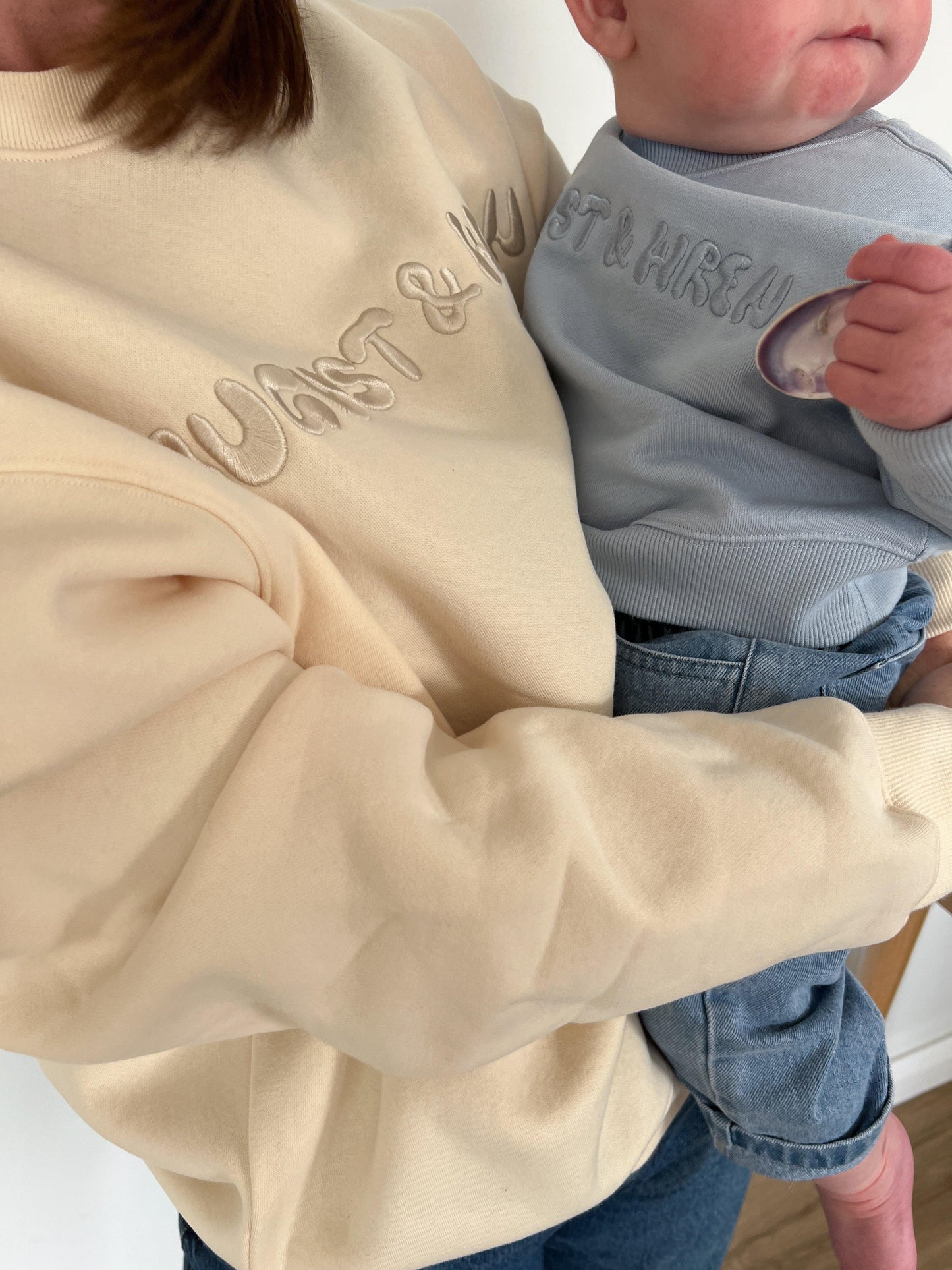 Fleece Crew Neck | Adults | Cream