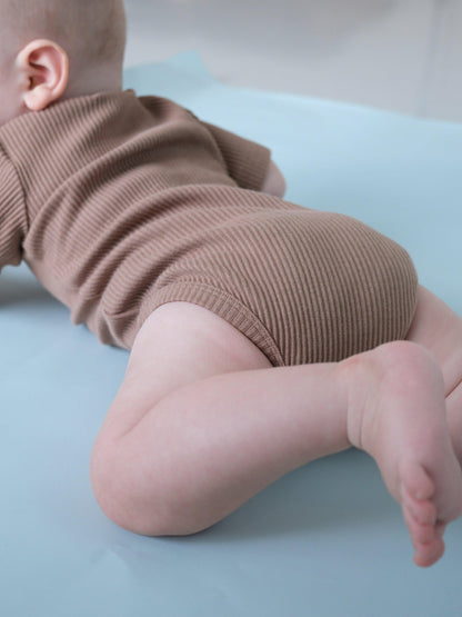 Ribbed Bodysuit | Mocha