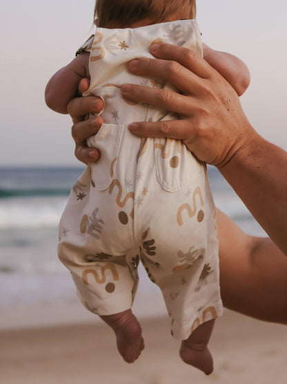 Seaside Spring Overalls | Ocean