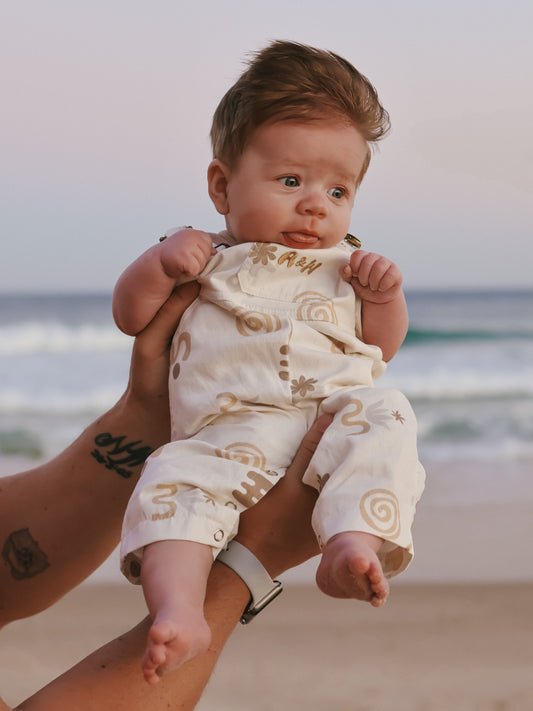 Seaside Spring Overalls | Ocean